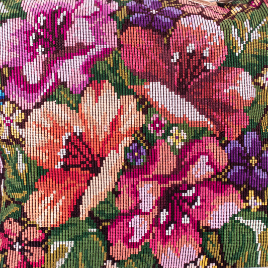 ♡ BEATRIZ CDB + DIAMANTE STRAP ♡ - OOAK HUIPIL - ROSE GOLD METALLIC - NO. 19431