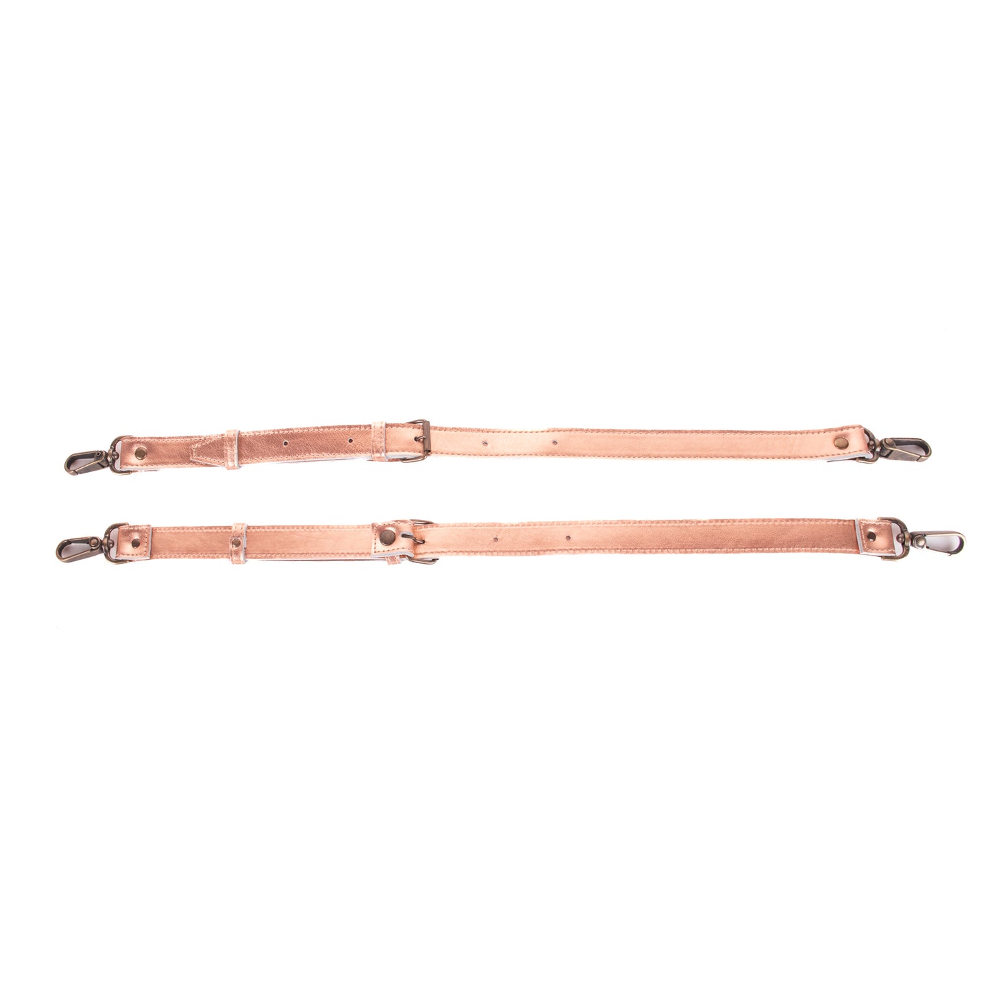 ♡ BEATRIZ CDB + DIAMANTE STRAP ♡ - OOAK HUIPIL - ROSE GOLD METALLIC - NO. 19431