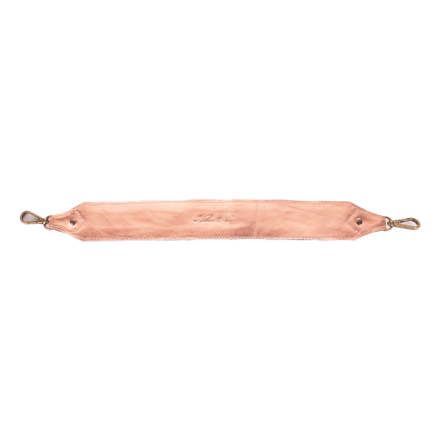 ♡ BEATRIZ CDB + DIAMANTE STRAP ♡ - OOAK HUIPIL - ROSE GOLD METALLIC - NO. 19431