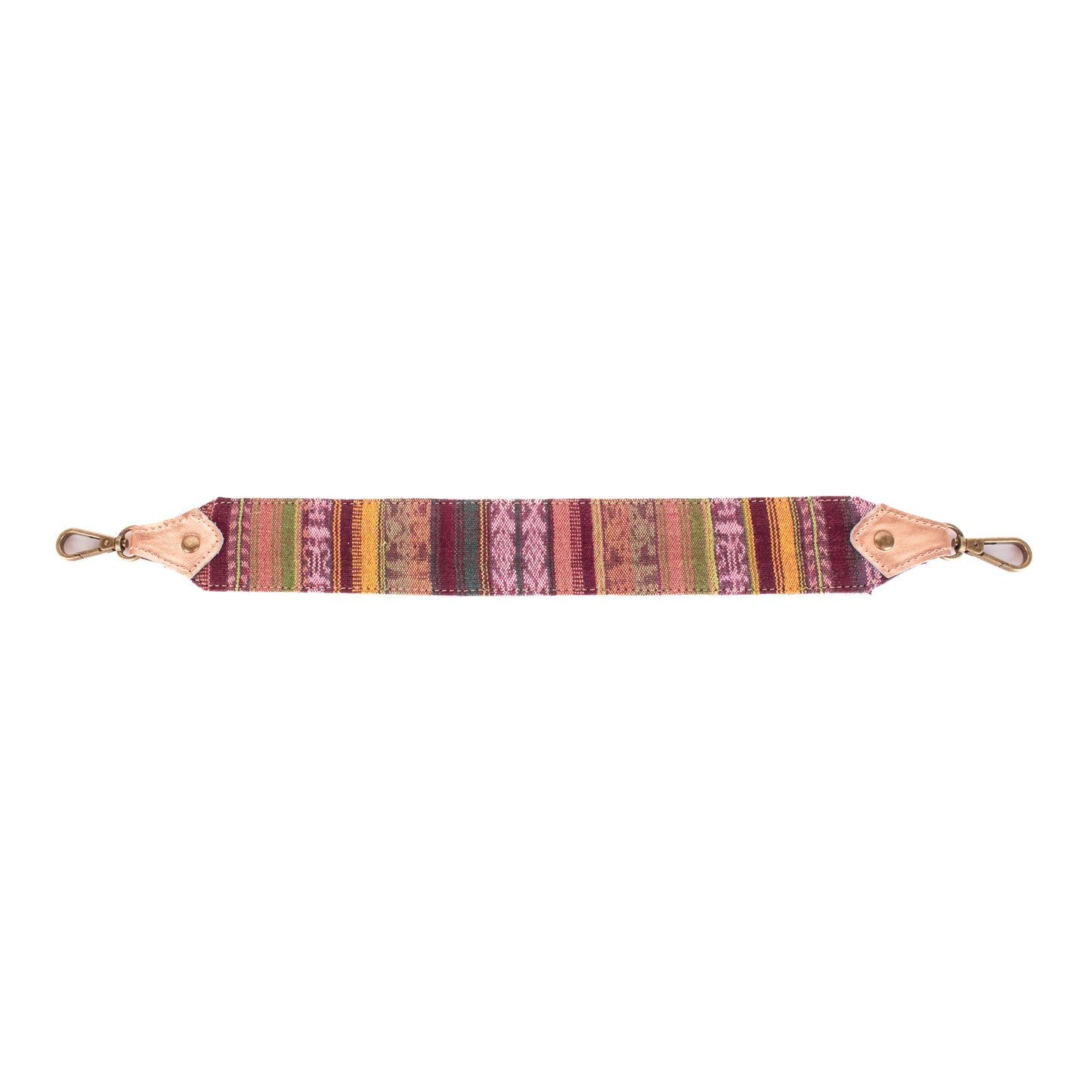 ♡ BEATRIZ CDB + DIAMANTE STRAP ♡ - OOAK HUIPIL - ROSE GOLD METALLIC - NO. 19432