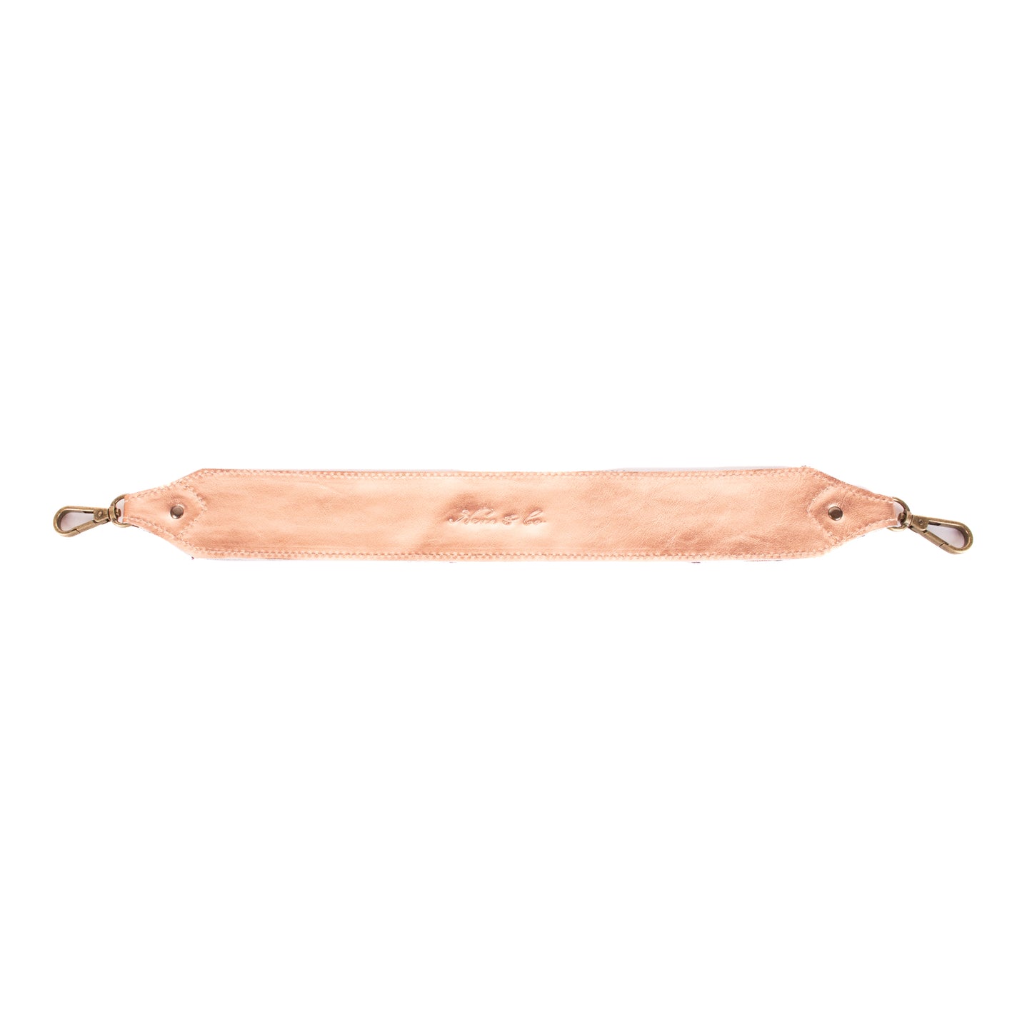 ♡ BEATRIZ CDB + DIAMANTE STRAP ♡ - OOAK HUIPIL - ROSE GOLD METALLIC - NO. 19432