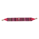 BEATRIZ MCDB + DIAMANTE STRAP - OOAK HUIPIL - RASPBERRY - 19435