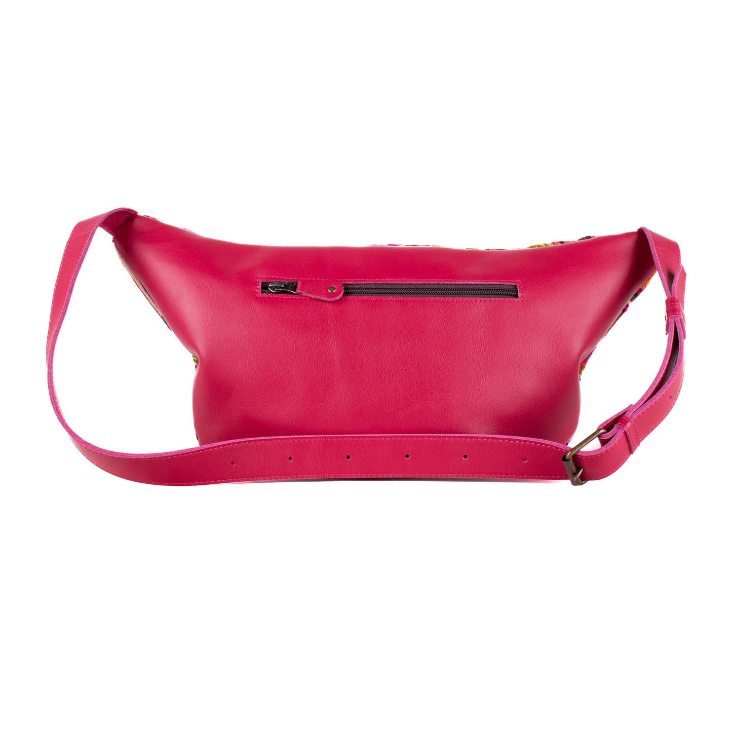 ♡ ETHAN BAG ♡ - OOAK HUIPIL - RASPBERRY - NO. 19442