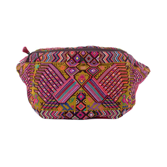 ♡ ETHAN BAG ♡ - OOAK HUIPIL - MAGENTA - NO. 19443