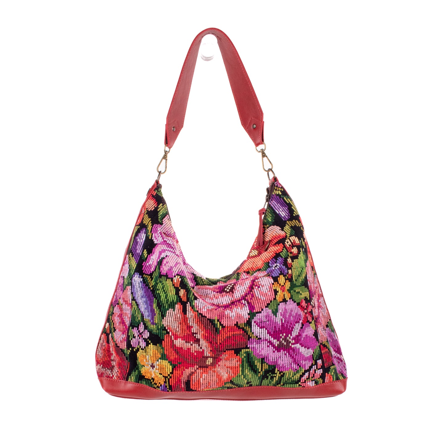 ♡ PENELOPE BAG ♡ - OOAK HUIPIL - CHILI PEPPER - NO. 19452