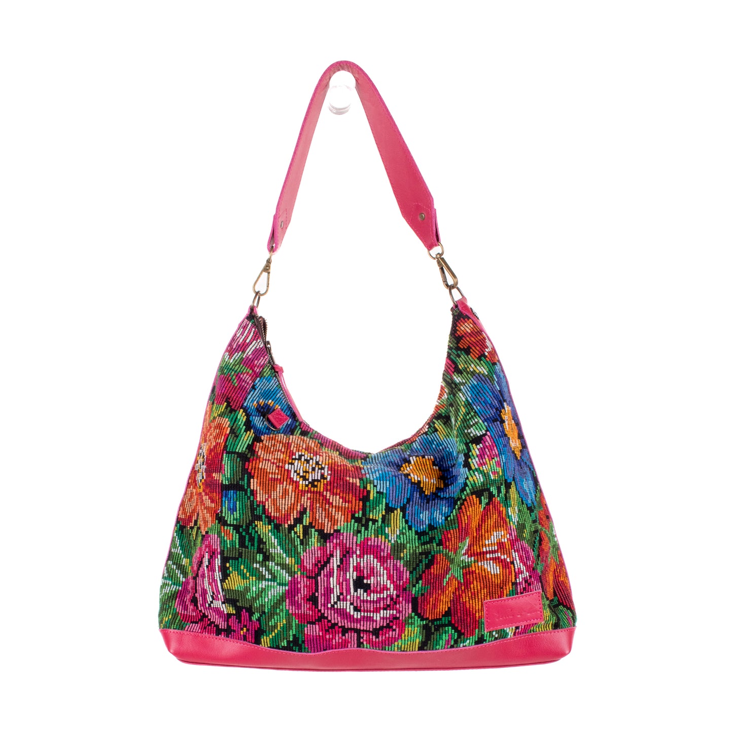 ♡ PENELOPE BAG ♡ - OOAK HUIPIL - RASPBERRY - NO. 19453