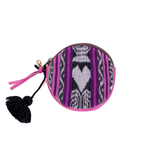 ♡ CIRCLE COIN PURSE ♡ - VINTAGE CORTE - BABY RHINO - NO. 19461