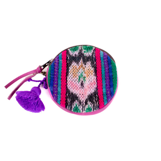 ♡ CIRCLE COIN PURSE ♡ - VINTAGE CORTE - BABY RHINO - NO. 19462