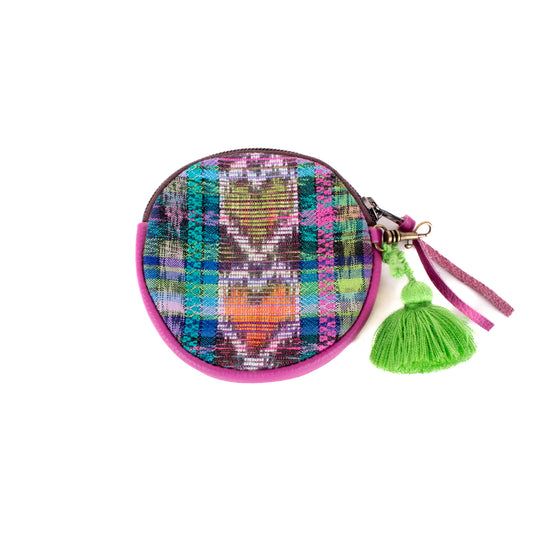 ♡ CIRCLE COIN PURSE ♡ - VINTAGE CORTE - BABY RHINO - NO. 19463