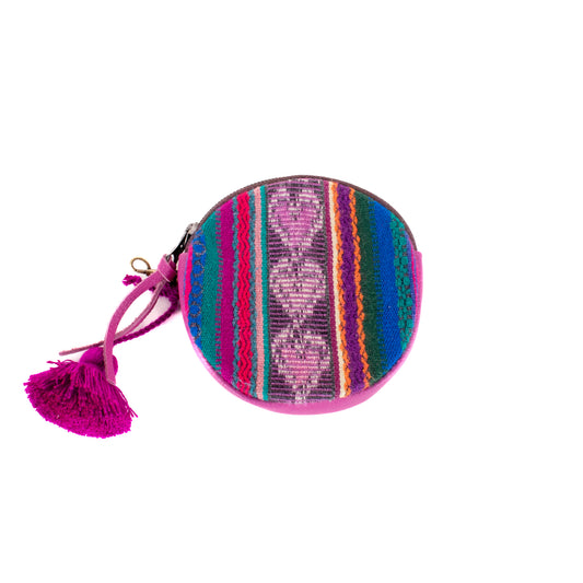 ♡ CIRCLE COIN PURSE ♡ - VINTAGE CORTE - BABY RHINO - NO. 19465