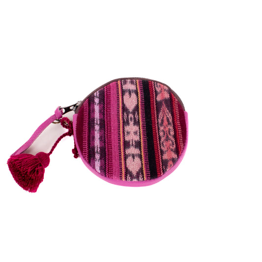 ♡ CIRCLE COIN PURSE ♡ - VINTAGE CORTE - BABY RHINO - NO. 19467