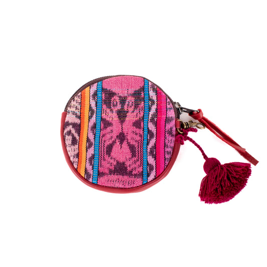 ♡ CIRCLE COIN PURSE ♡ - VINTAGE CORTE - CHILI PEPPER - NO. 19479