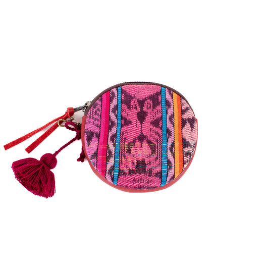 ♡ CIRCLE COIN PURSE ♡ - VINTAGE CORTE - CHILI PEPPER - NO. 19479