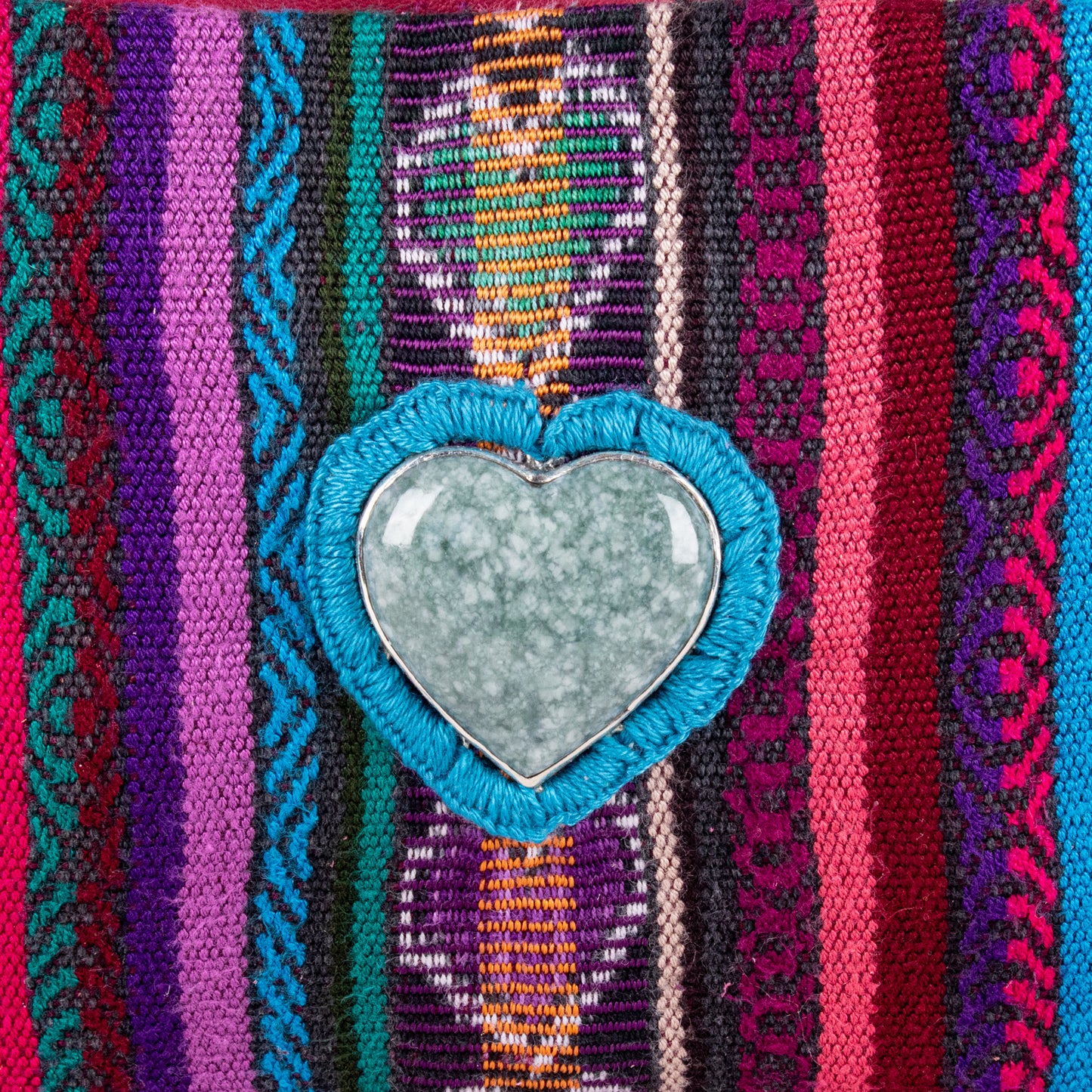 ♡ WANDER CROSSBODY BAG + STRAP SET - HEART JADE ♡ - CORTE - MAGENTA - NO. 19484