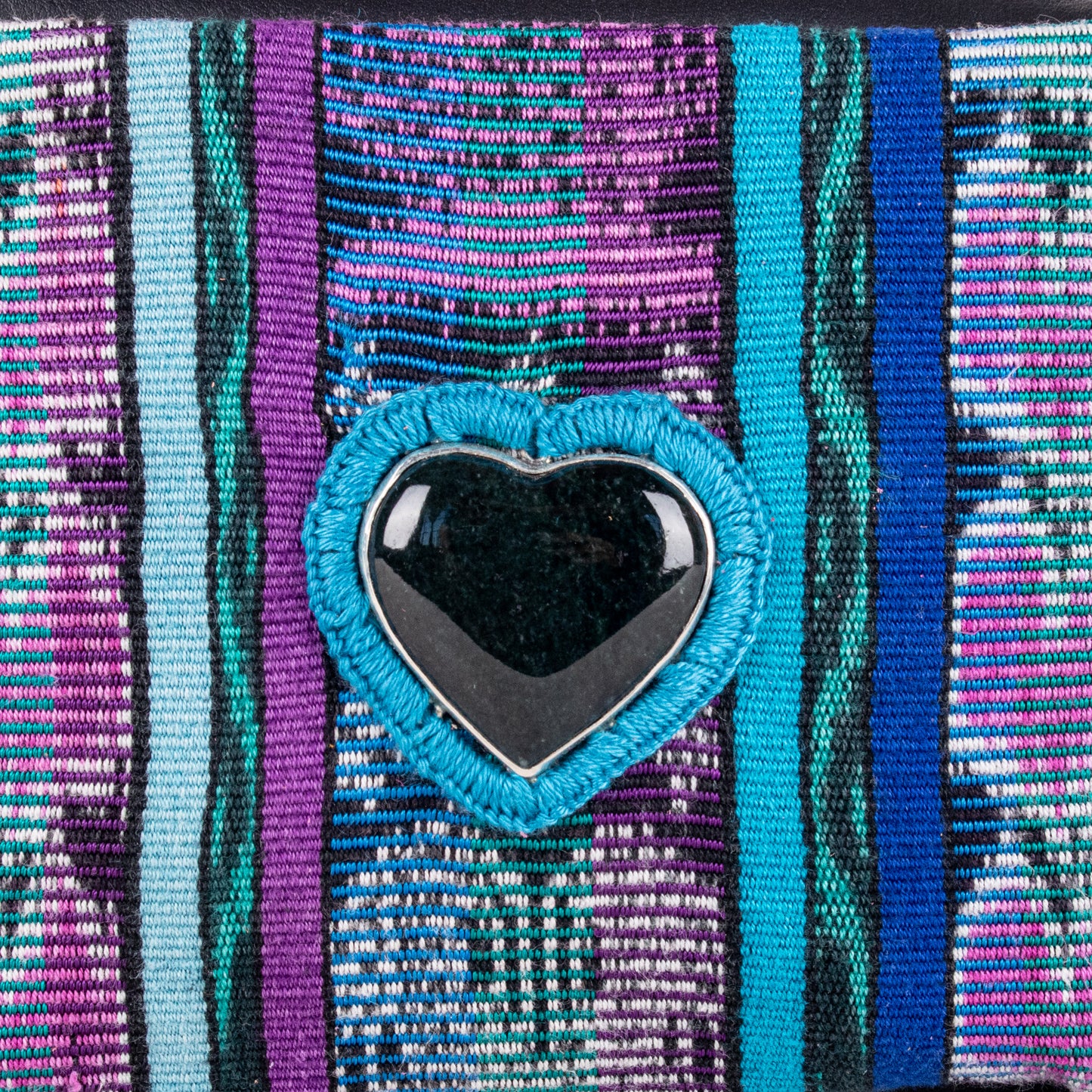 ♡ WANDER CROSSBODY BAG + STRAP SET - HEART JADE ♡ - CORTE - BLACK - NO. 19485