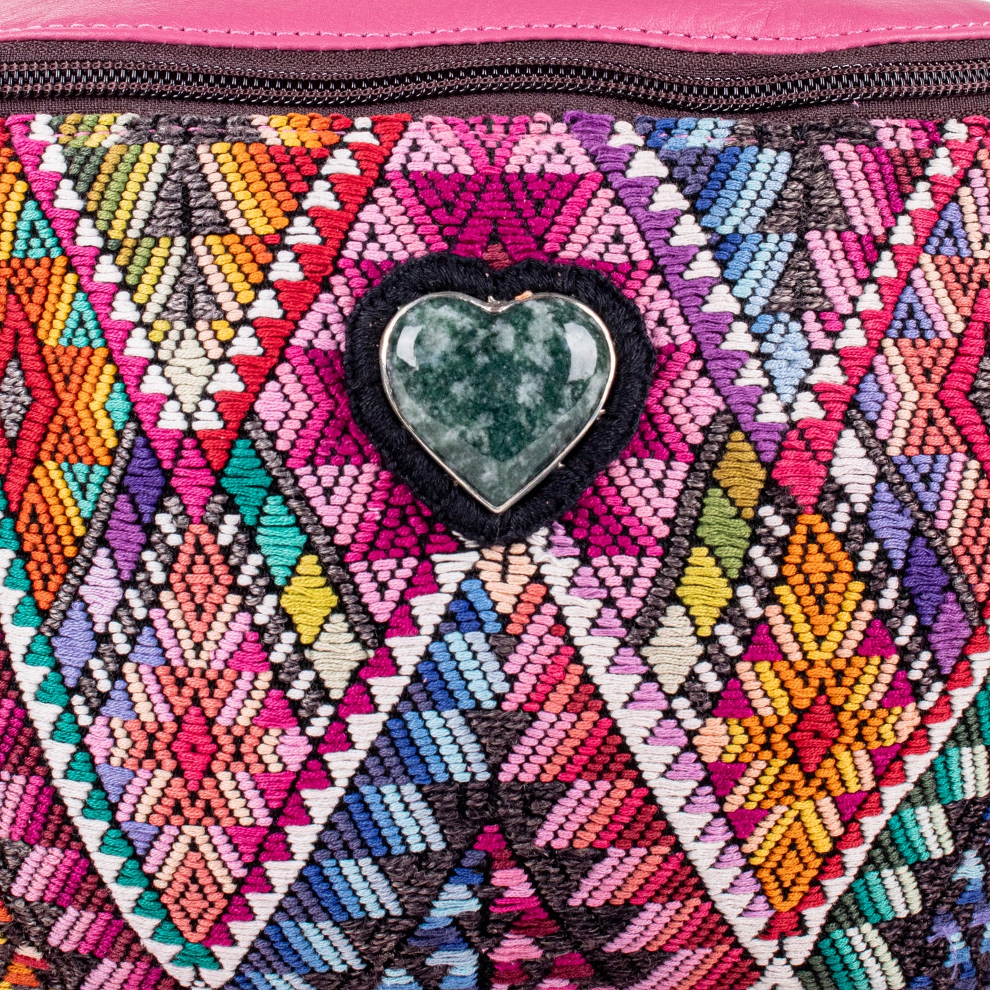 ♡ EL DON MANNY PACK - HEART JADE ♡ - OOAK HUIPIL - JAZZY - NO. 19486