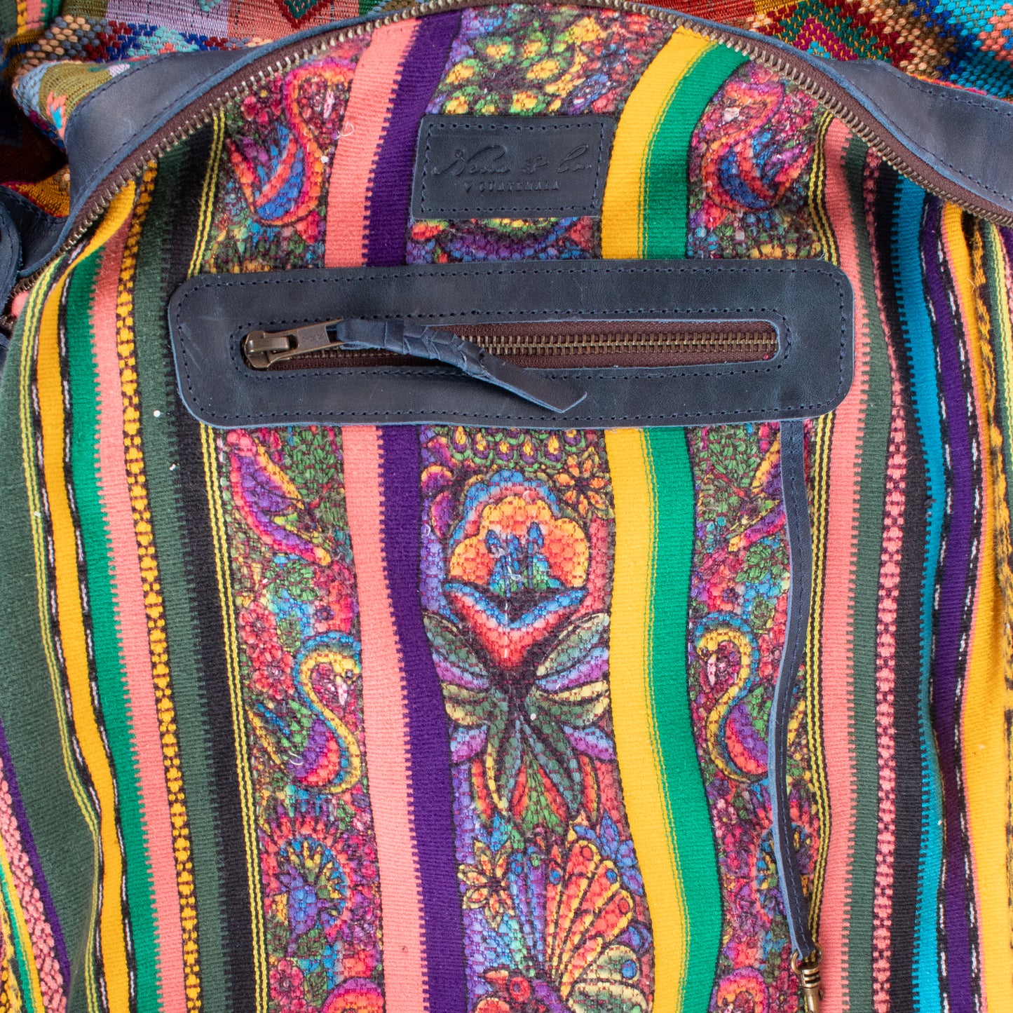 BEATRIZ CDB + DIAMANTE STRAP - H&S WHEAT - NAVY - NO. 19553