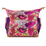 BEATRIZ CDB + DIAMANTE STRAP - OOAK HUIPIL - CAFE - NO. 19565