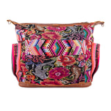 BEATRIZ CDB + DIAMANTE STRAP - OOAK HUIPIL - CAFE - NO. 19568