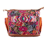 BEATRIZ CDB + DIAMANTE STRAP - OOAK HUIPIL - CAFE - NO. 19568