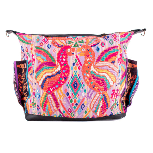 BEATRIZ CDB + DIAMANTE STRAP - OOAK HUIPIL - BLACK - NO. 19570