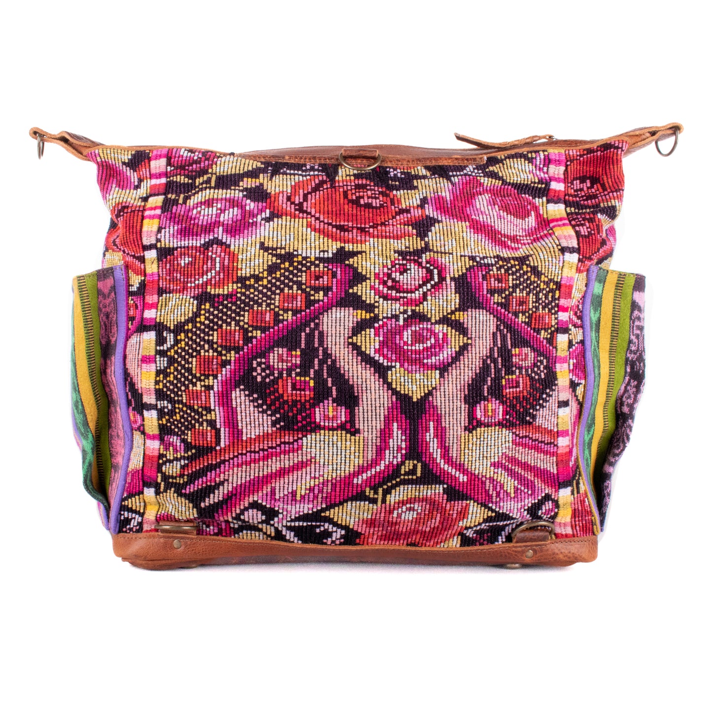 BEATRIZ CDB + DIAMANTE STRAP - OOAK HUIPIL - HONEY - NO. 19578