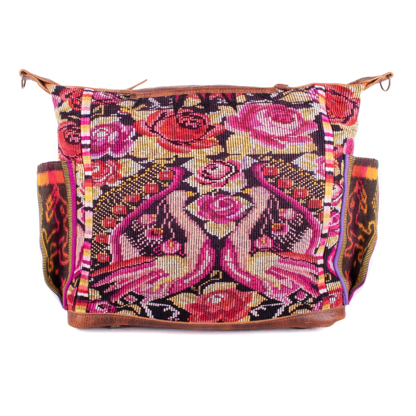 BEATRIZ CDB + DIAMANTE STRAP - OOAK HUIPIL - HONEY - NO. 19578