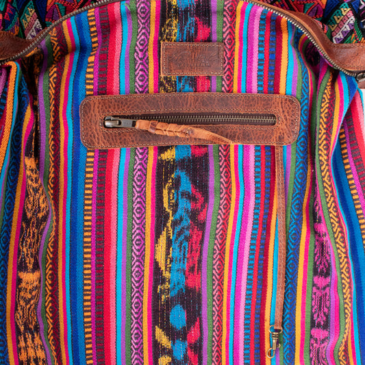 BEATRIZ CDB + DIAMANTE STRAP - OOAK HUIPIL - HONEY - NO. 19579