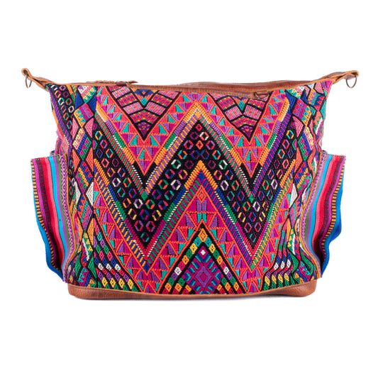 BEATRIZ CDB + DIAMANTE STRAP - OOAK HUIPIL - HONEY - NO. 19579