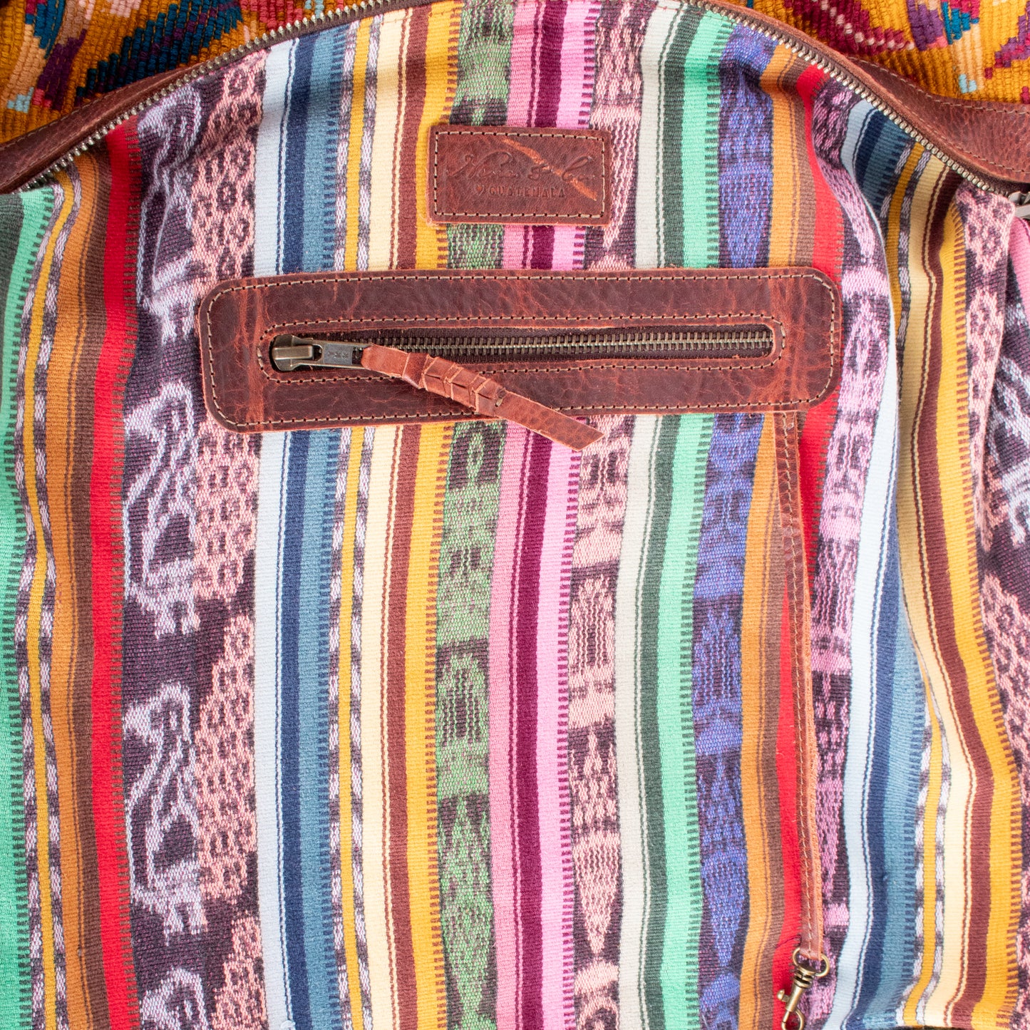 BEATRIZ CDB + DIAMANTE STRAP - OOAK HUIPIL - COPPER - NO. 19580