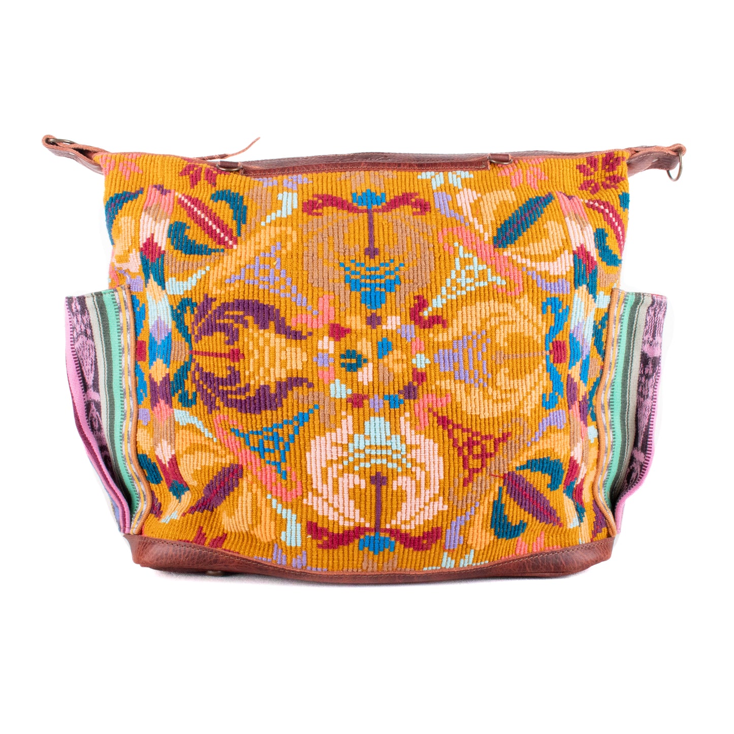 BEATRIZ CDB + DIAMANTE STRAP - OOAK HUIPIL - COPPER - NO. 19580