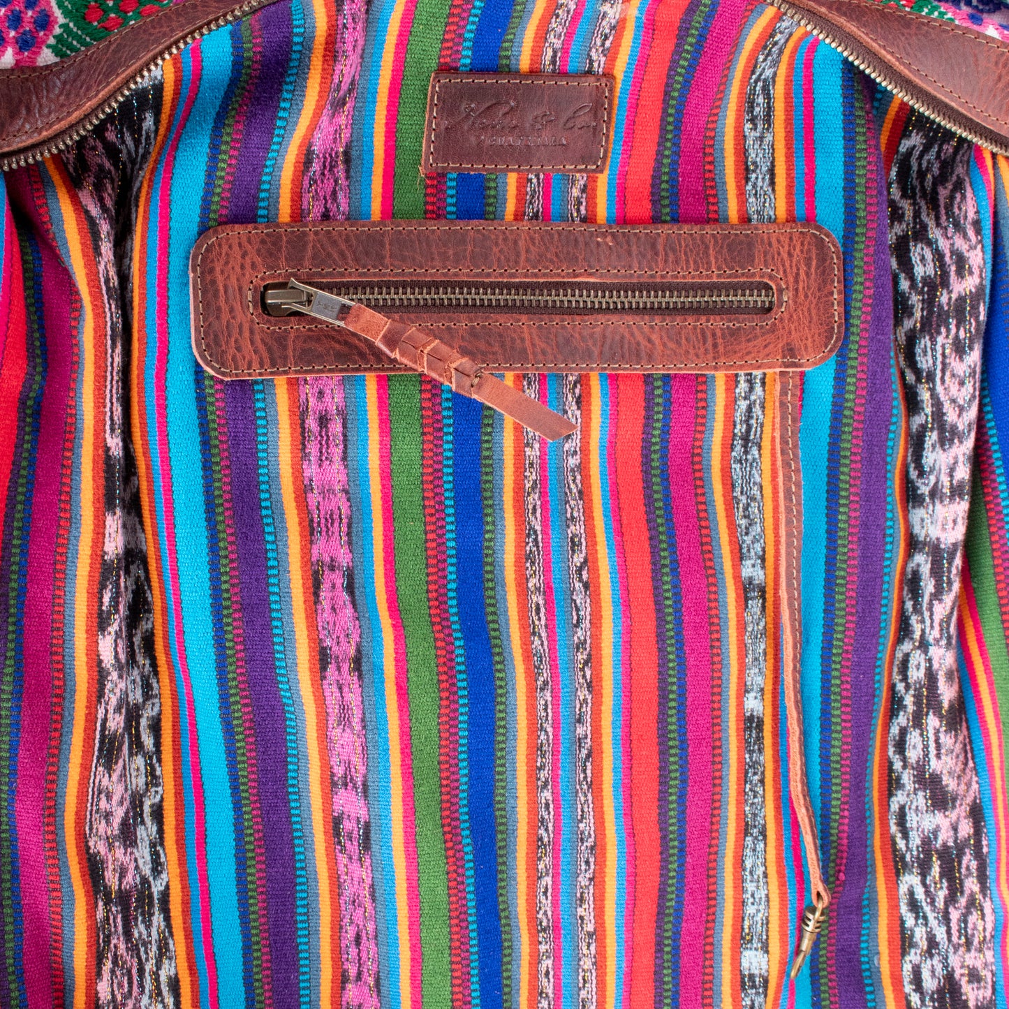 BEATRIZ CDB + DIAMANTE STRAP - OOAK HUIPIL - COPPER - NO. 19581