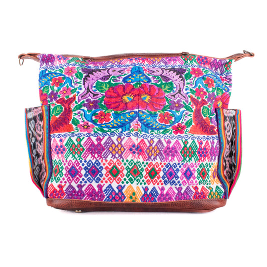 BEATRIZ CDB + DIAMANTE STRAP - OOAK HUIPIL - COPPER - NO. 19581