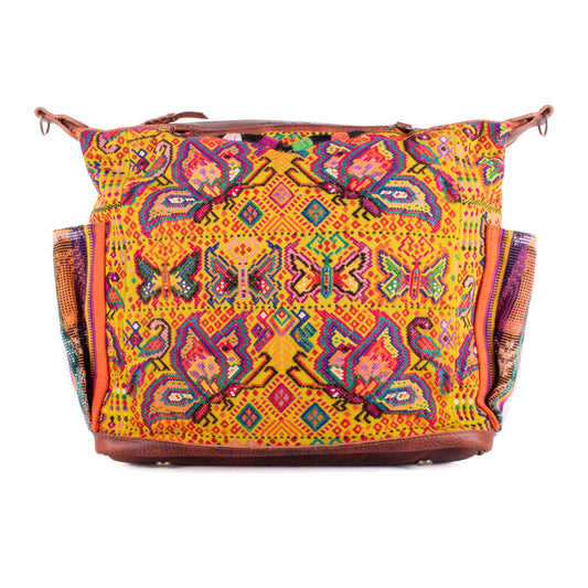 BEATRIZ CDB + DIAMANTE STRAP - OOAK HUIPIL - COPPER - NO. 19582