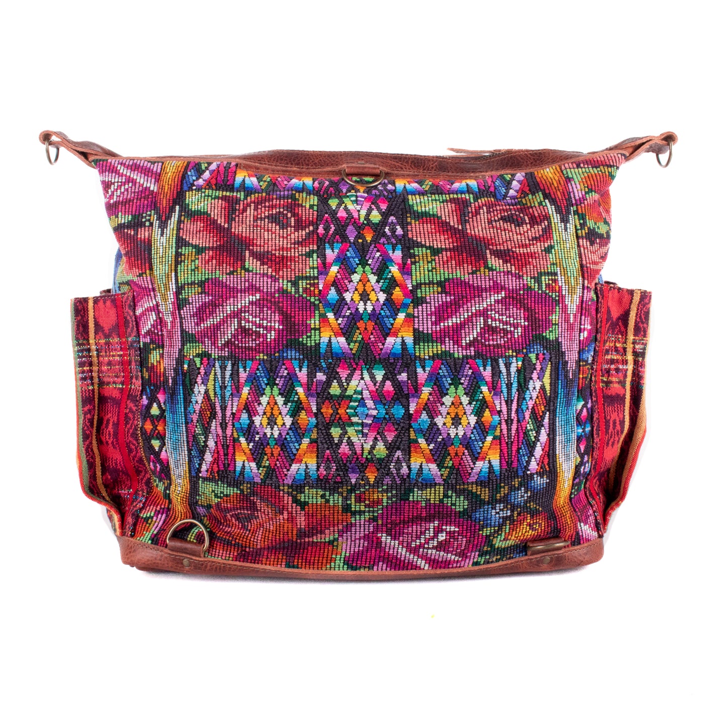 BEATRIZ CDB + DIAMANTE STRAP - OOAK HUIPIL - COPPER - NO. 19583