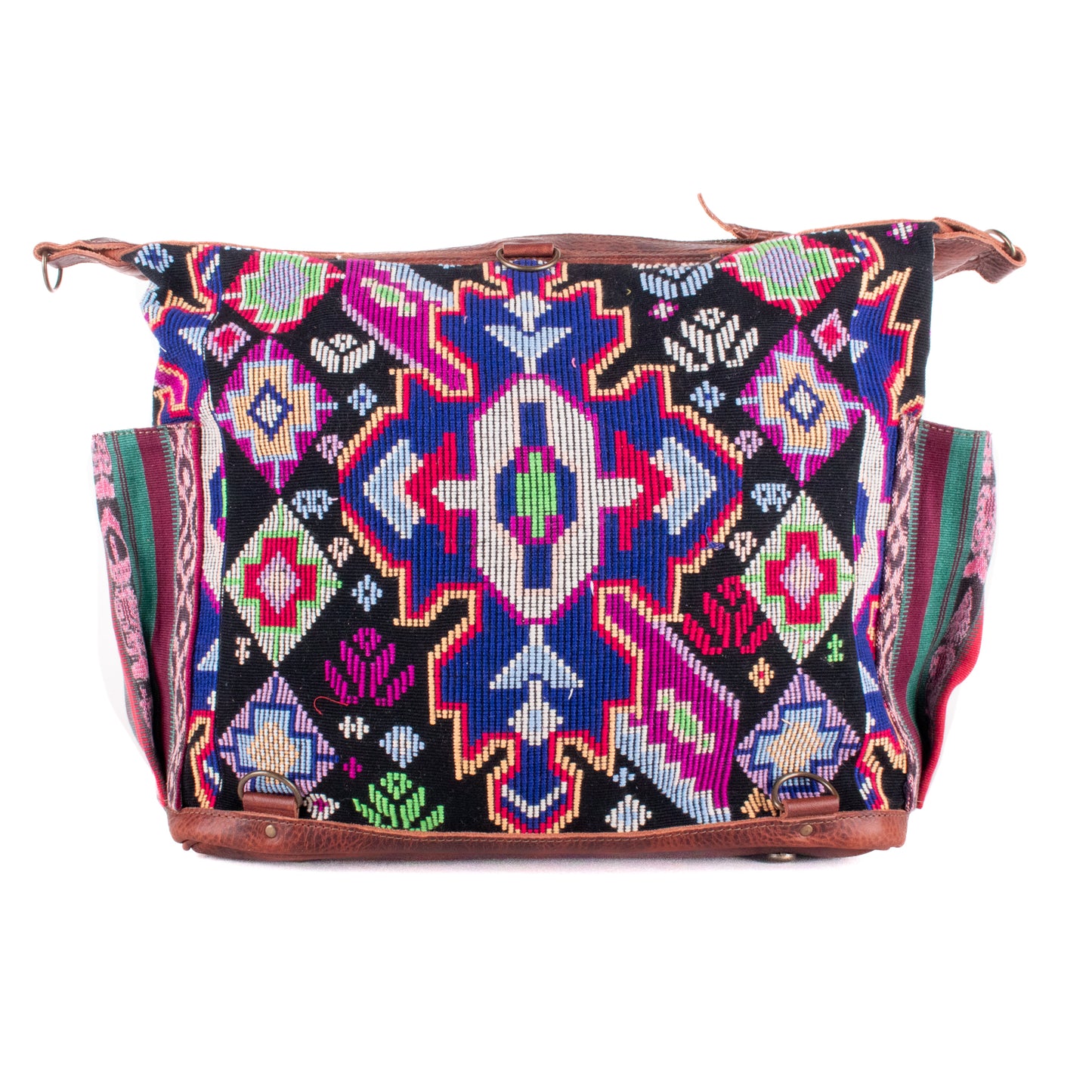 BEATRIZ CDB + DIAMANTE STRAP - OOAK HUIPIL - COPPER - NO. 19584