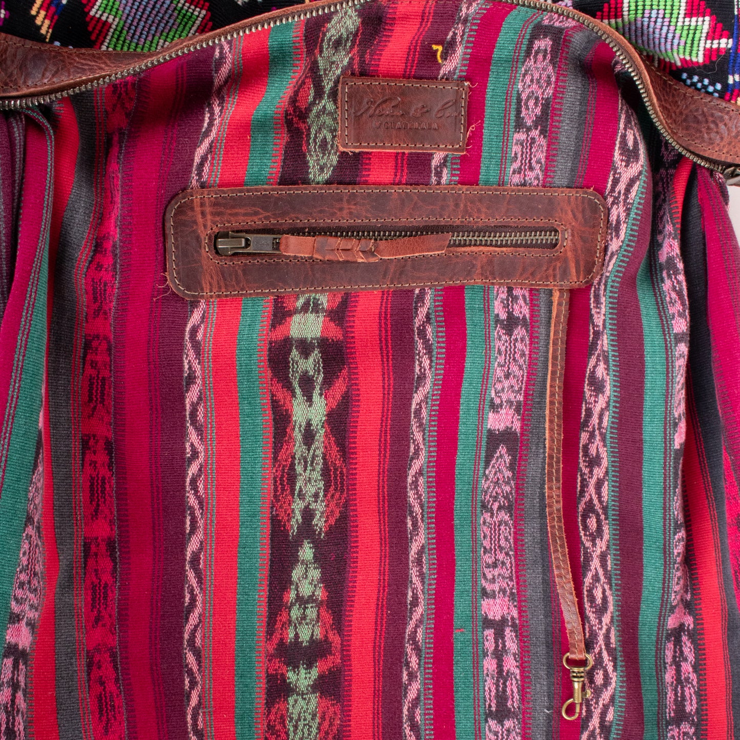 BEATRIZ CDB + DIAMANTE STRAP - OOAK HUIPIL - COPPER - NO. 19584