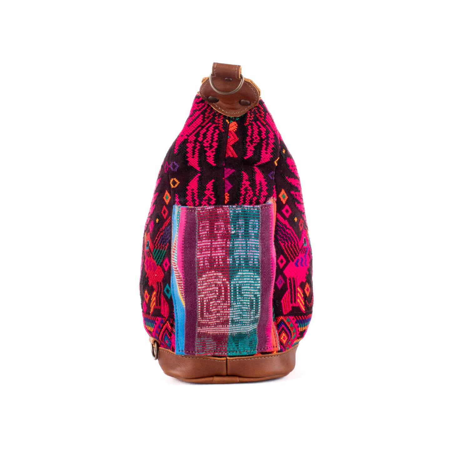 BEATRIZ MCDB + DIAMANTE STRAP - OOAK HUIPIL - CAFE - 19587