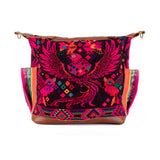 BEATRIZ MCDB + DIAMANTE STRAP - OOAK HUIPIL - CAFE - 19587