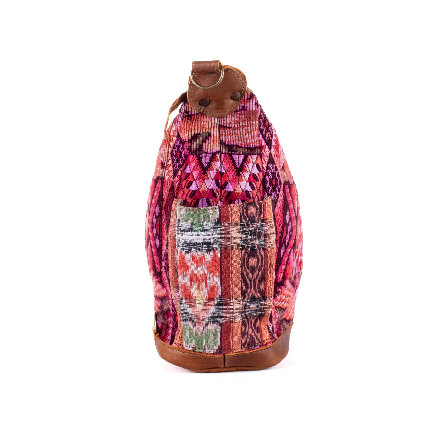 BEATRIZ MCDB + DIAMANTE STRAP - OOAK HUIPIL - CAFE - 19588