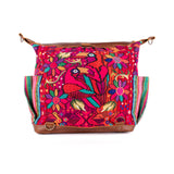 BEATRIZ MCDB + DIAMANTE STRAP - OOAK HUIPIL - CAFE - 19589