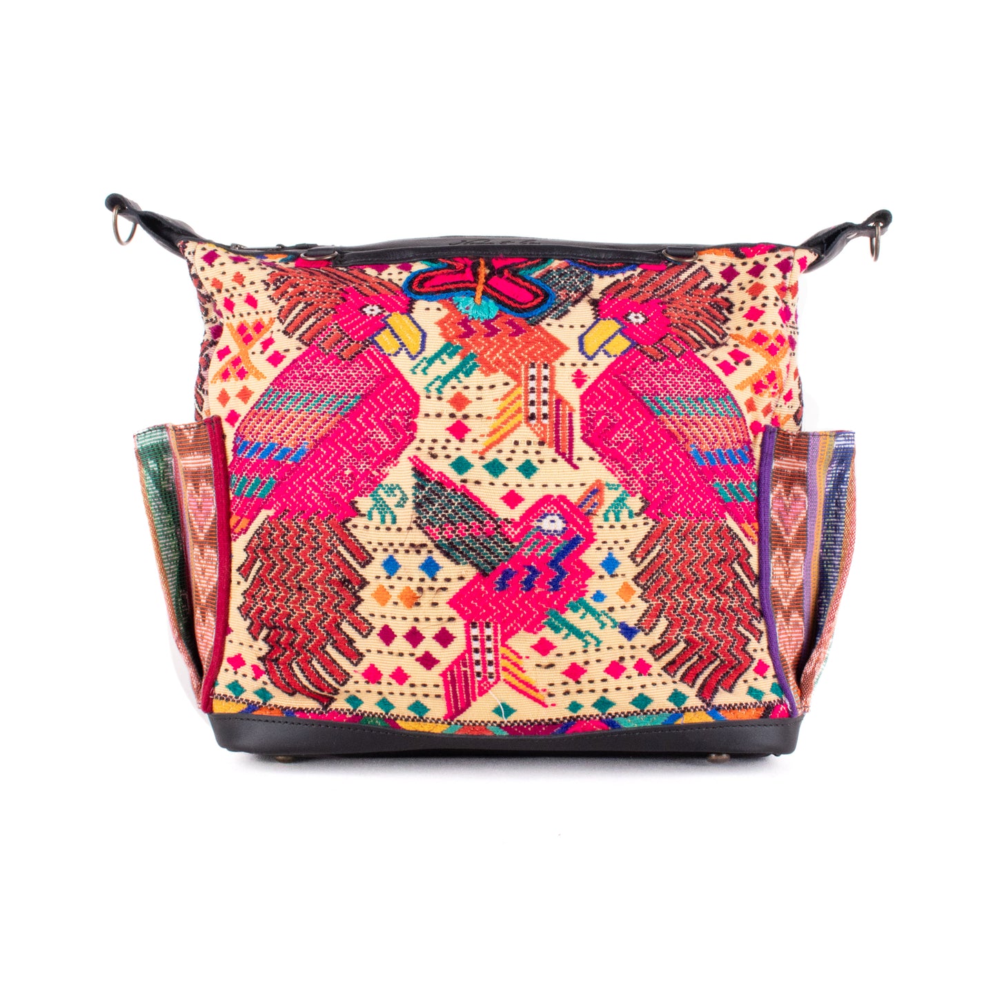 BEATRIZ MCDB + DIAMANTE STRAP - OOAK HUIPIL - BLACK - 19591