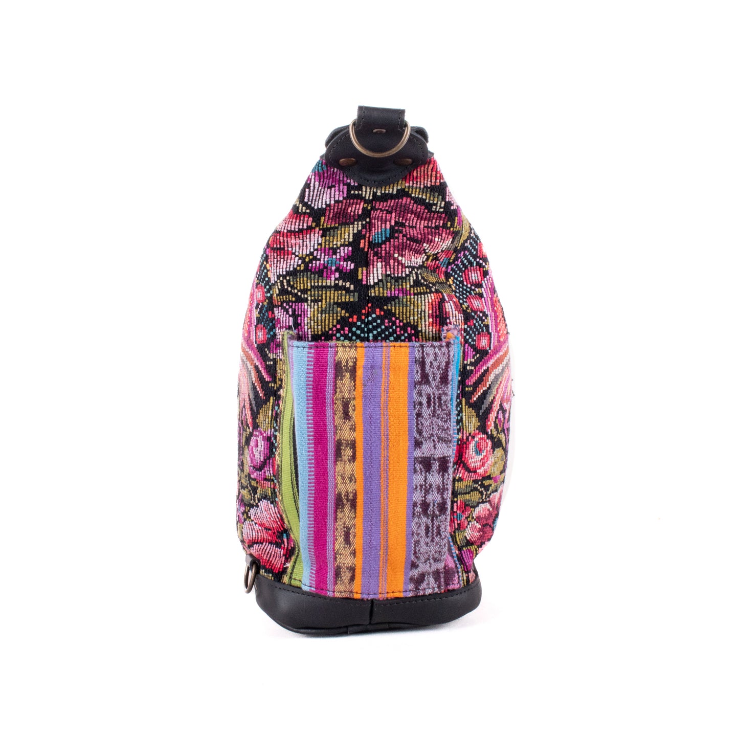 BEATRIZ MCDB + DIAMANTE STRAP - OOAK HUIPIL - BLACK - 19592