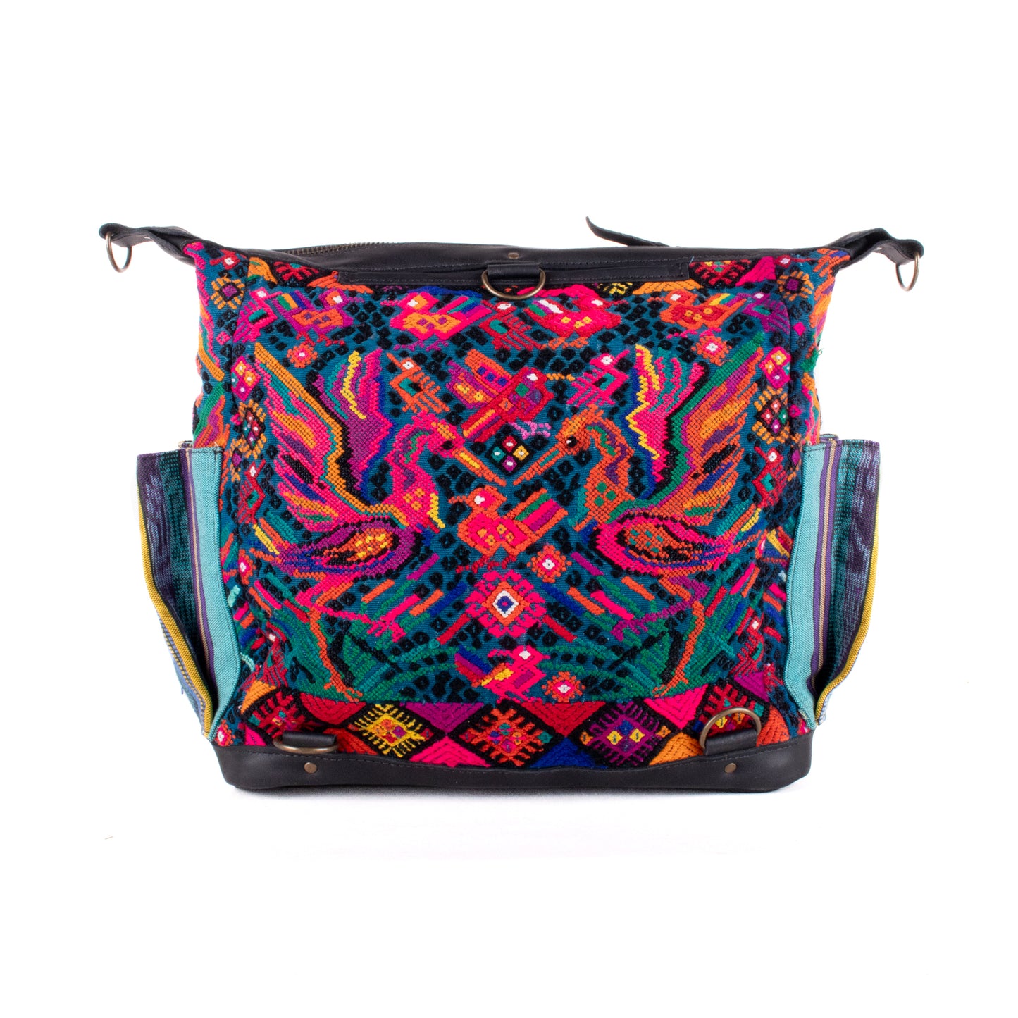 BEATRIZ MCDB + DIAMANTE STRAP - OOAK HUIPIL - BLACK - 19593