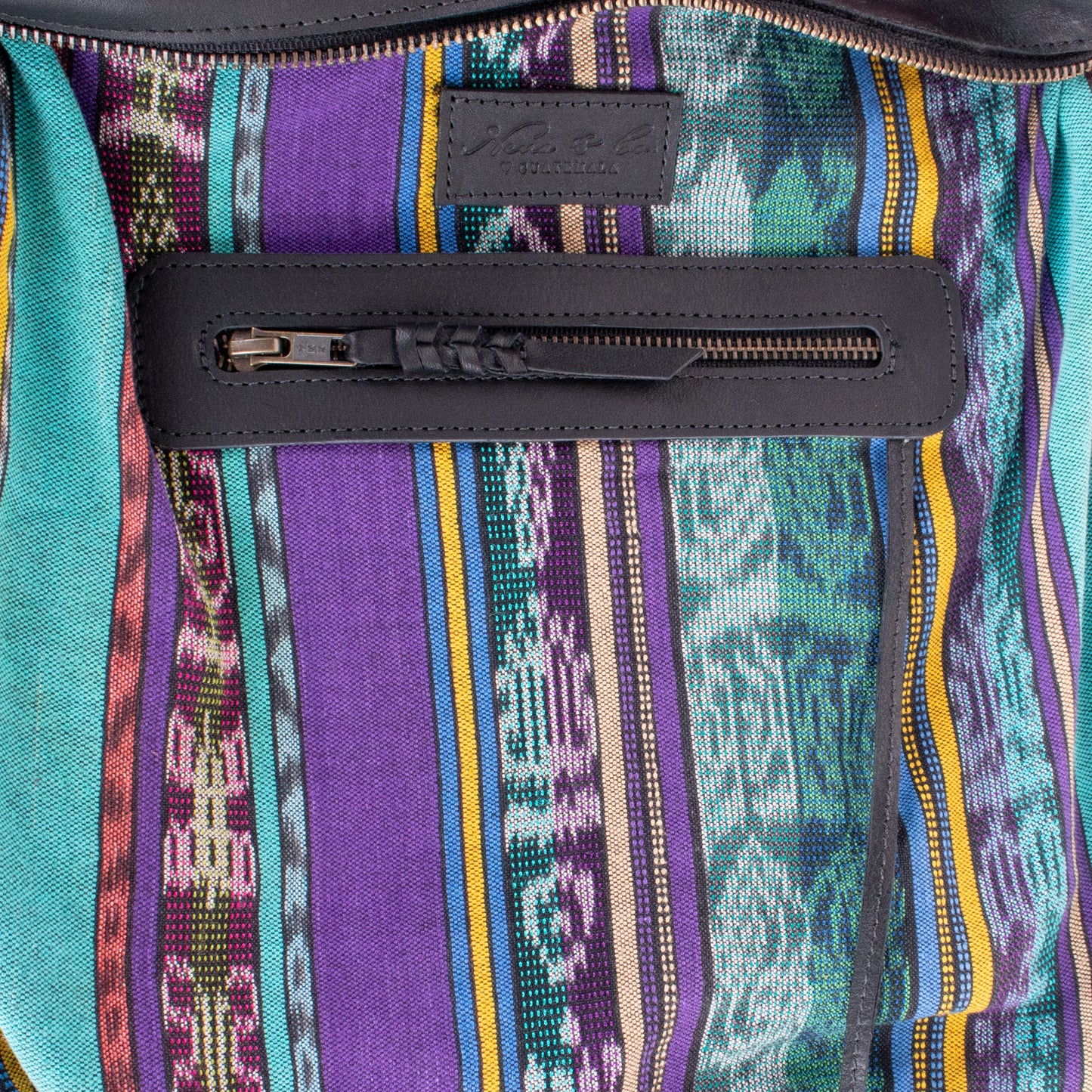 BEATRIZ MCDB + DIAMANTE STRAP - OOAK HUIPIL - BLACK - 19593