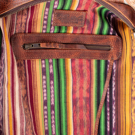 BEATRIZ MCDB + DIAMANTE STRAP - OOAK HUIPIL - HONEY - 19596
