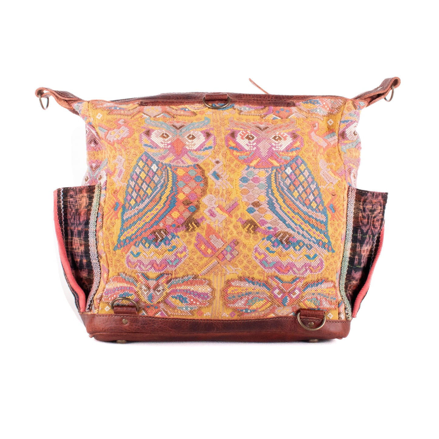 BEATRIZ MCDB + DIAMANTE STRAP - OOAK HUIPIL - COPPER - 19601