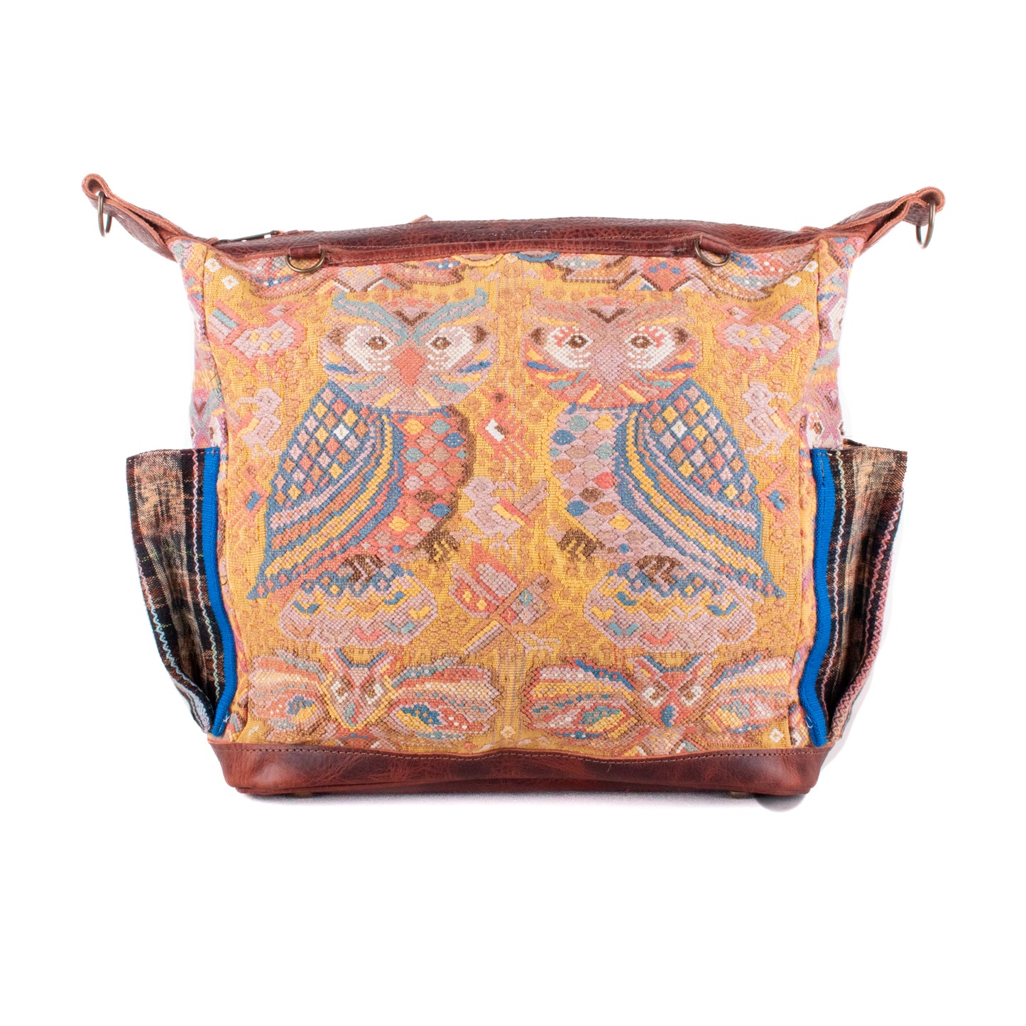 BEATRIZ MCDB + DIAMANTE STRAP - OOAK HUIPIL - COPPER - 19601