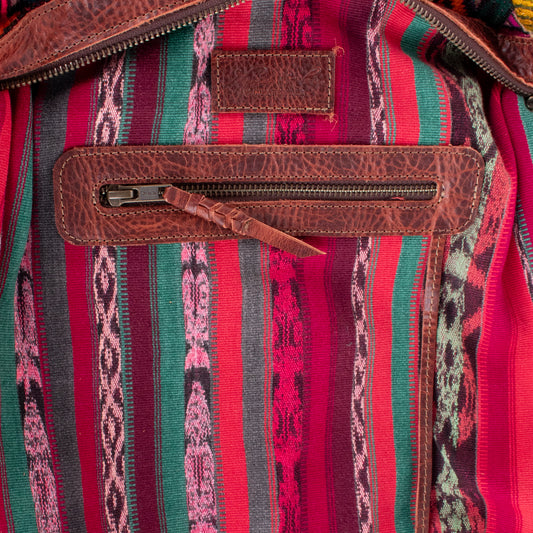 BEATRIZ MCDB + DIAMANTE STRAP - OOAK HUIPIL - COPPER - 19602