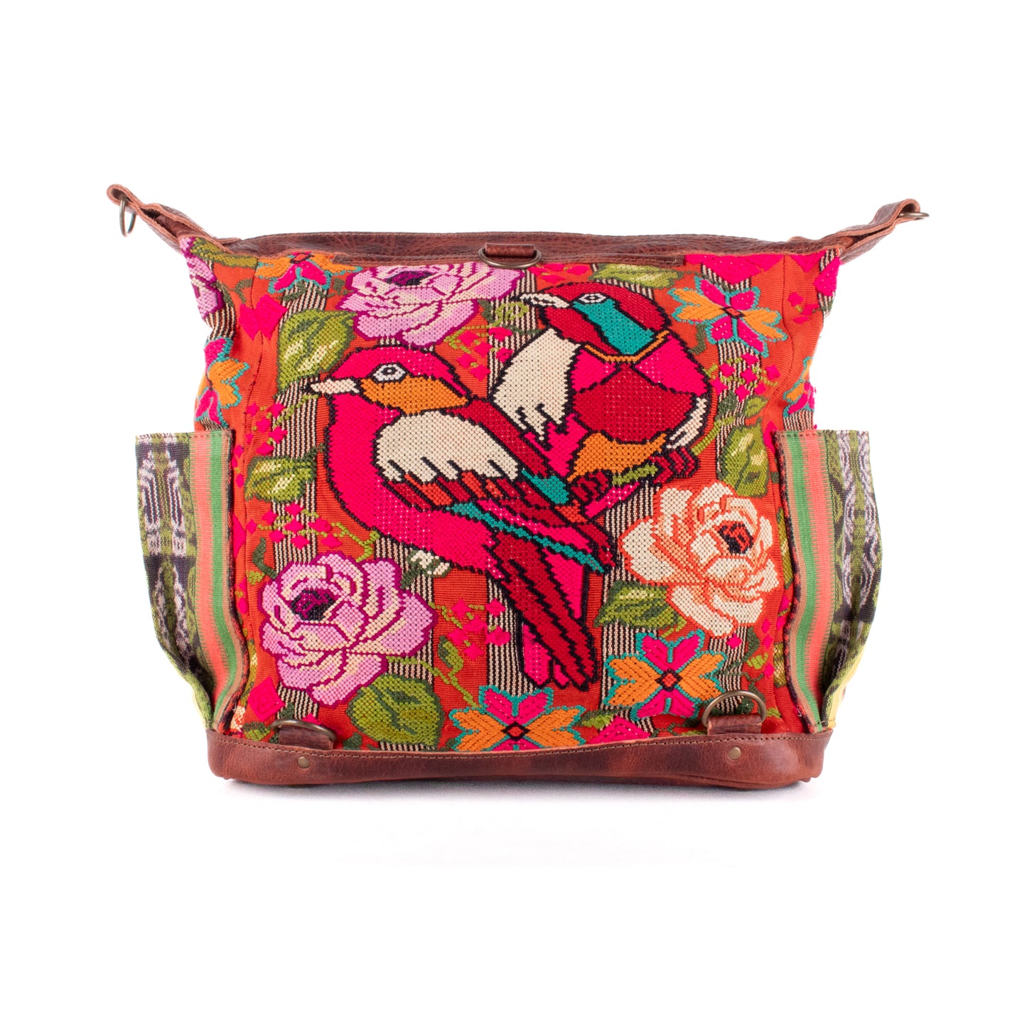 BEATRIZ MCDB + DIAMANTE STRAP - OOAK HUIPIL - COPPER - 19603